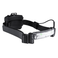 Foxfury Command+ LoPro White & Green LED Rechargeable Headlamp