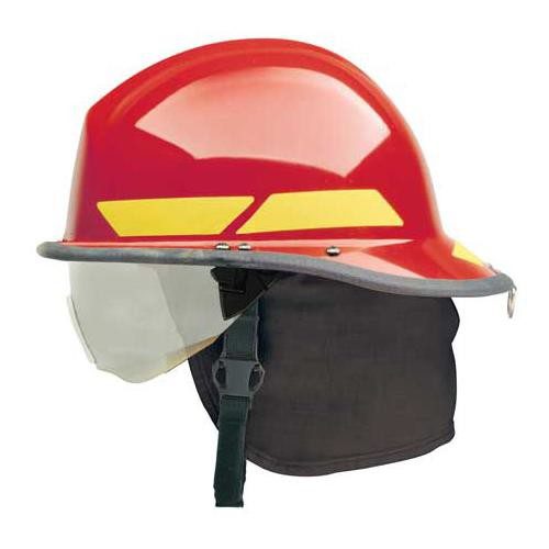 Bullard FX Fiberglass Structural Fire Helmet with ReTrak Internal Eye Protection - Dinges Fire Company