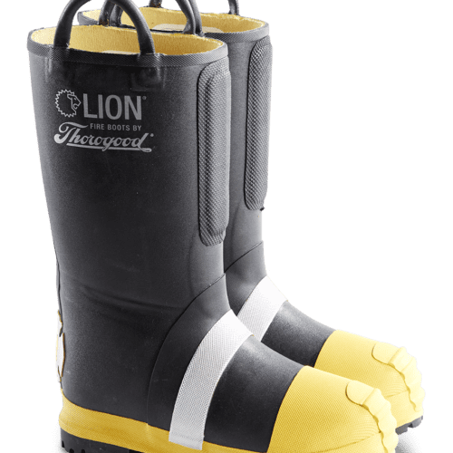 LION HellFire Kevlar Insulated Boot (Side View) - Dinges Fire Company