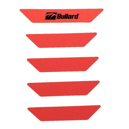 Bullard - Replacement Part, 4-Piece Red-Orange Stripes
