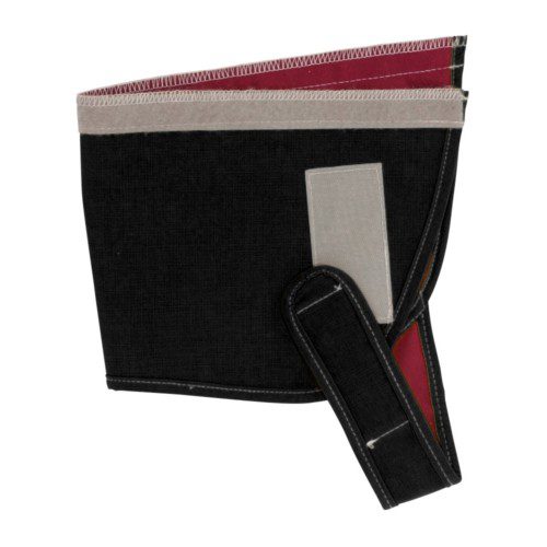 Bullard - Replacement Part, Black Nomex Ear/Neck Cover with Throatstrap - Dinges Fire Company