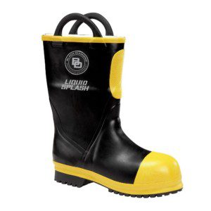 LION Short Rubber Fire Boot - Dinges Fire Company