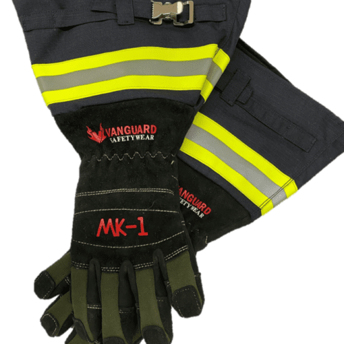 Vanguard Mk-1 Structural Hybrid Instructor Firefighting Gloves (Texas Long Cuff) - Dinges Fire Company