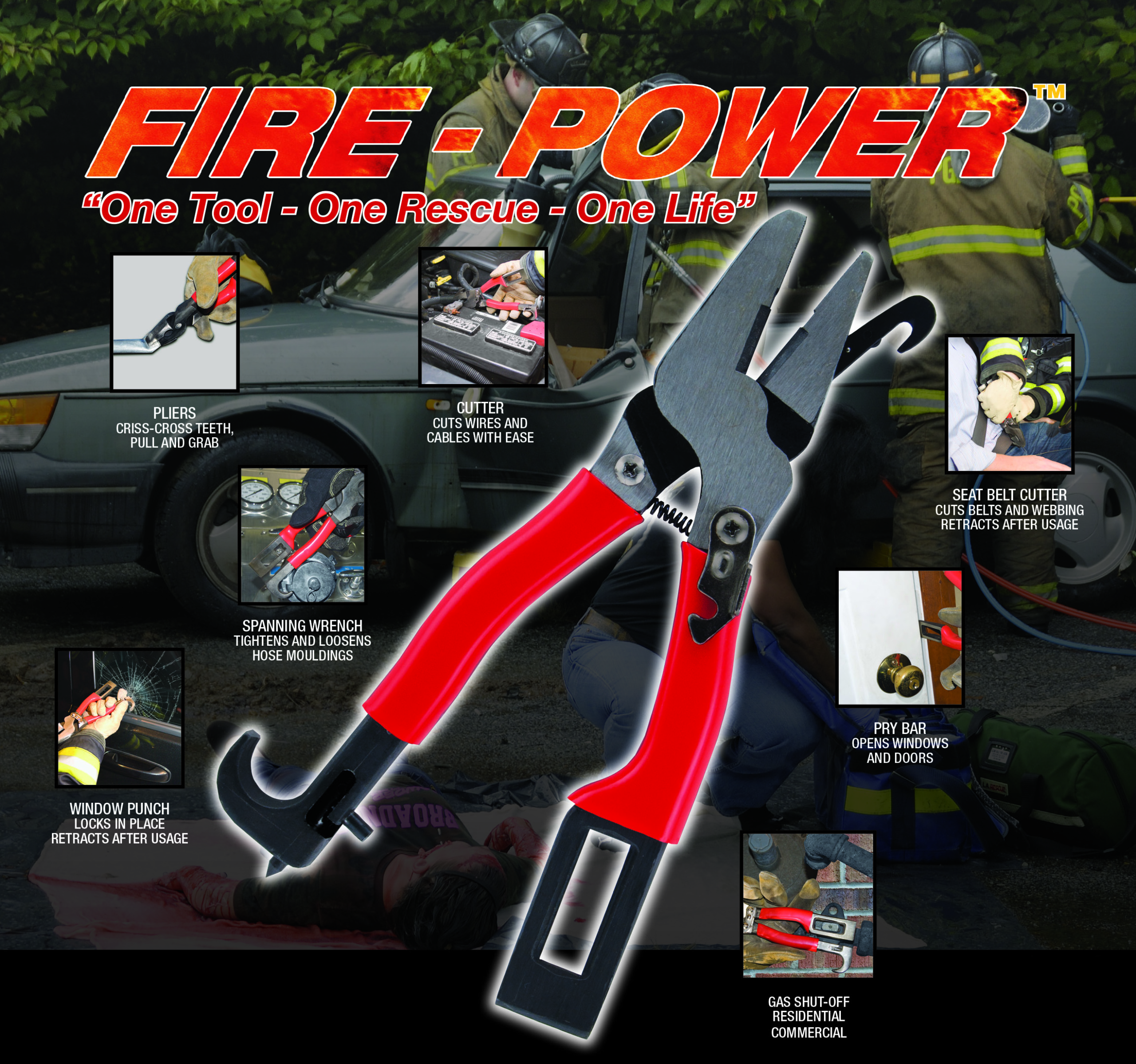 EMT/Firefighter Window Punch Tool