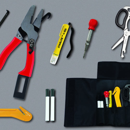 EMI Fire Power Auto Rescue Kit (holster with tools) - Dinges Fire Company