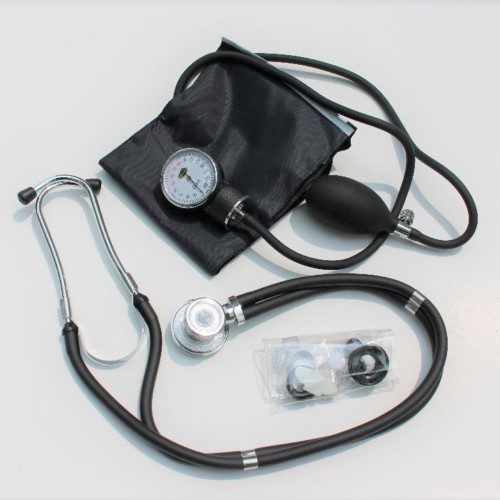 EMI | Procuff™ Sphygmomanometer Set | Includes Sprague Stethoscope - Black - Dinges Fire Company