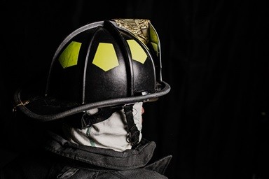 EMT opening Ambulance Door