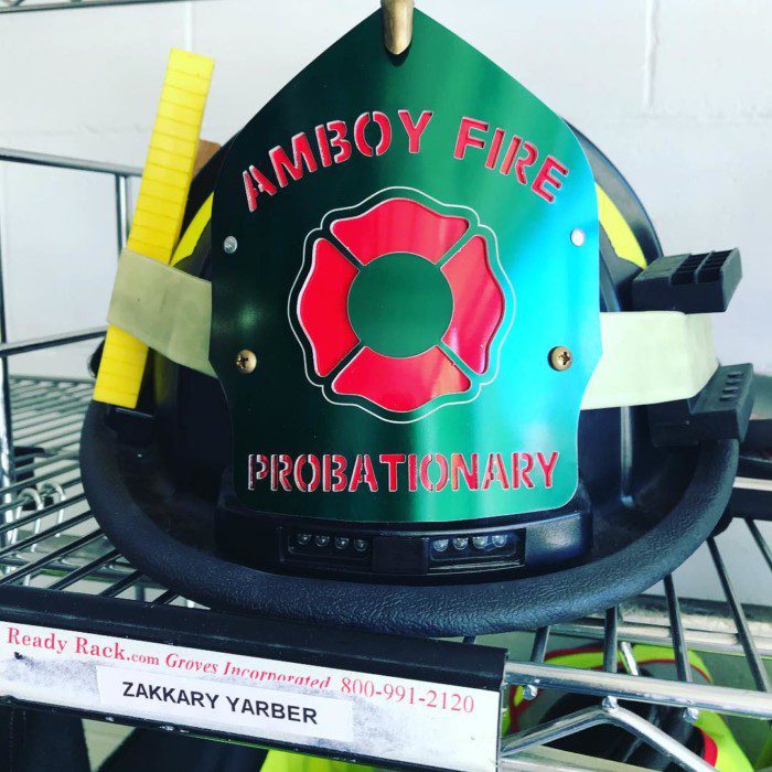 LHM Metal Helmet Shield | Dinges Fire Company