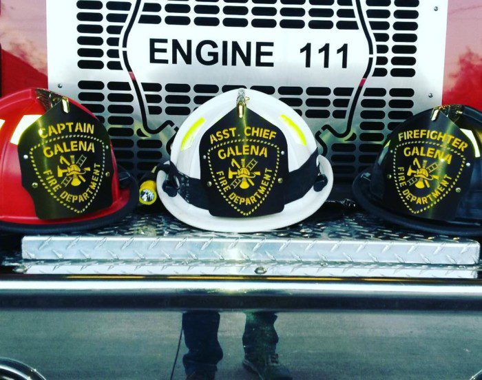 LHM Metal Helmet Shield | Dinges Fire Company