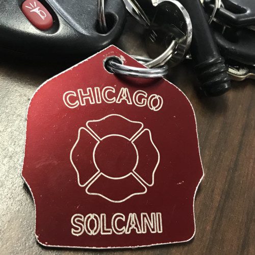 Leatherhead Metals - Metal Key Chain - Dinges Fire Company