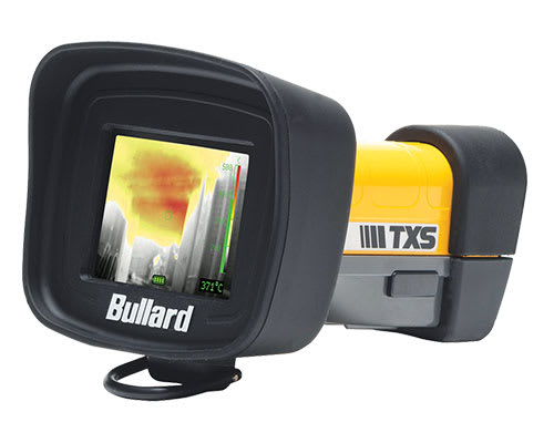 Bullard TXS Thermal Imaging Camera Screen View - Dinges Fire Company