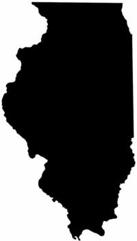 Illinois Silhouette