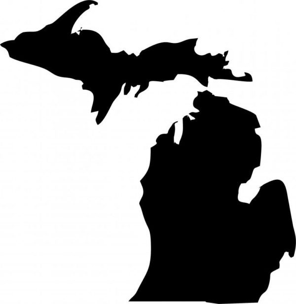 Michigan Silhouette