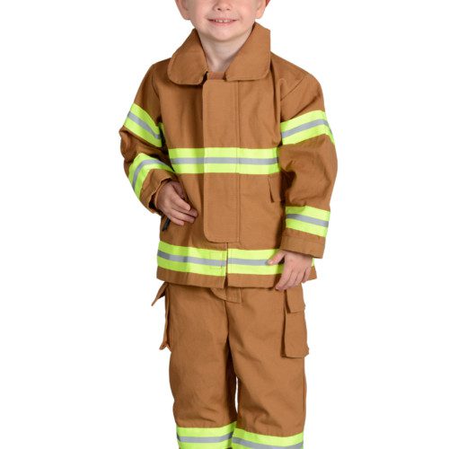 Aeromax | Tan Firefighter Suit with Cap 18 Month | Dinges Fire Company