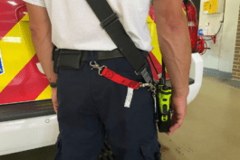 Firefighter Radio Straps