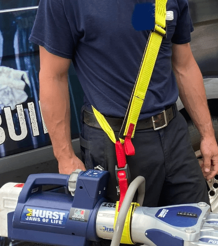 Firefighter Straps | Short Extrication Strap | Dinges Fire Company