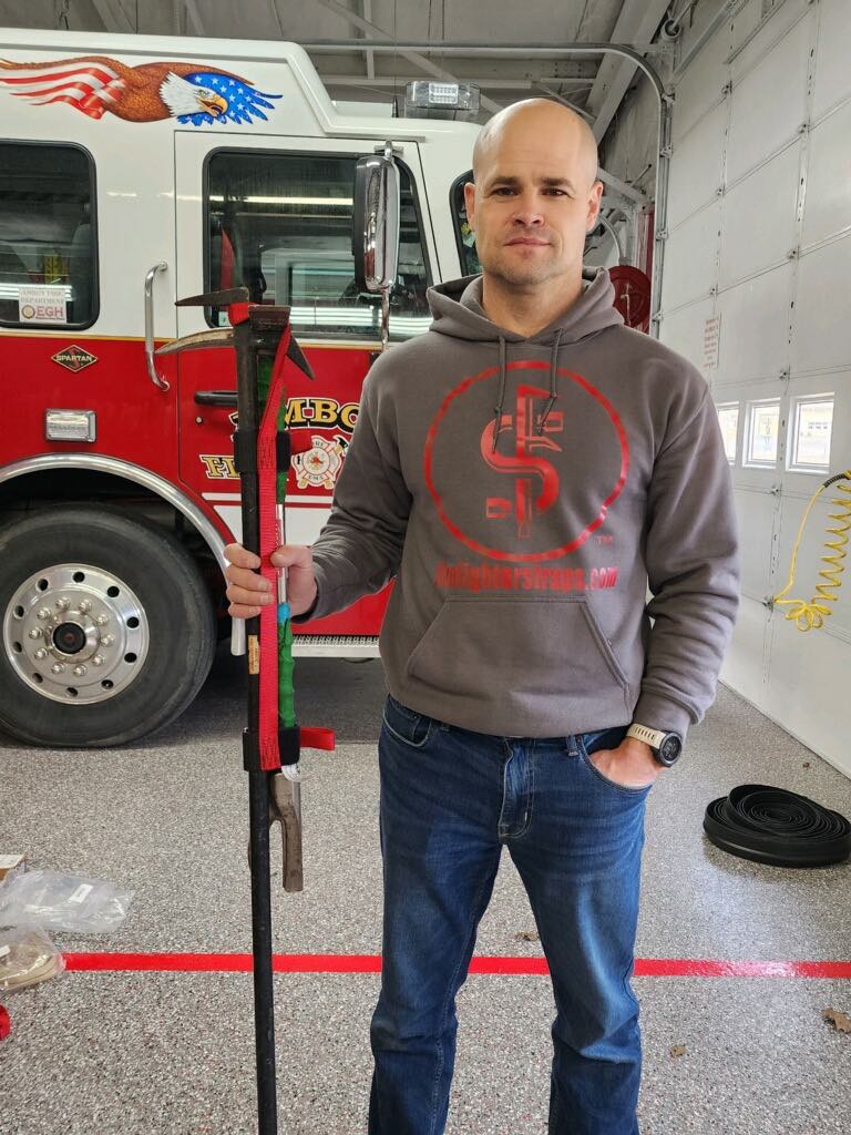 FirefighterStraps New York Hook & Halligan Marrying Strap | Dinges Fire Company