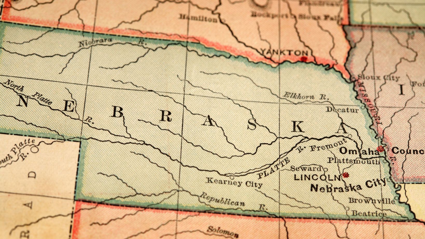 Nebraska Map | Dinges Fire Company