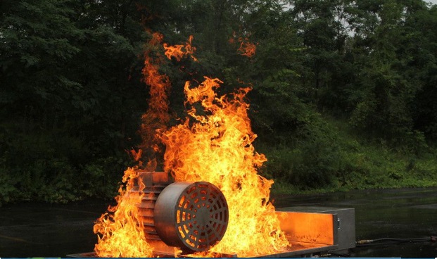 LION Electric Motor Fire Training Prop | Dinges Fire Company
