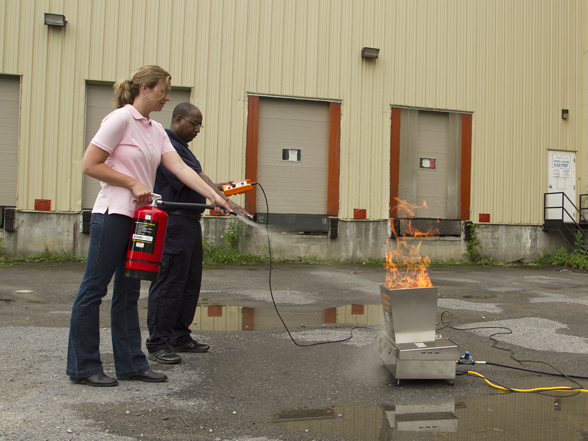 LION Live Fire Props | Dinges Fire Company