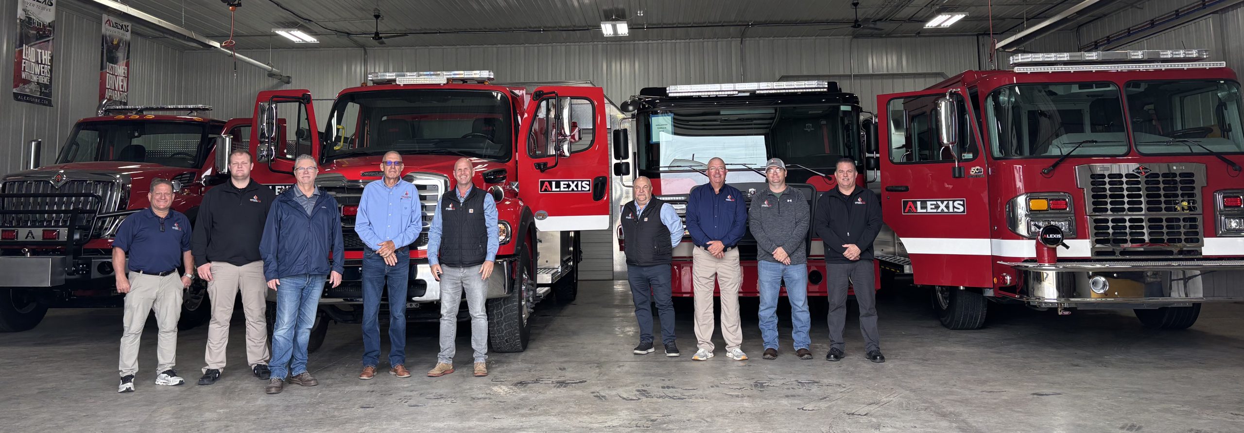 landing page pic Alexis Group Pic | Dinges Fire Company
