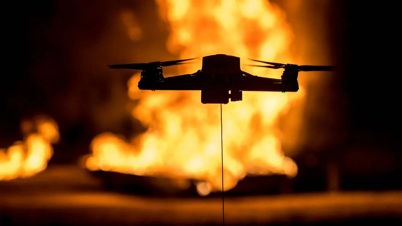 Fotokite Fire Response | Dinges Fire Company